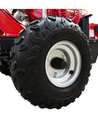 SGR389RTE Swivel Head Towable Stump Grinder Honda 13 HP Electric Start, Grinds 24 Inch Above Ground, Tungsten Carbide Teeth