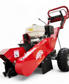 SGR389RTE Swivel Head Towable Stump Grinder Honda 13 HP Electric Start, Grinds 24 Inch Above Ground, Tungsten Carbide Teeth