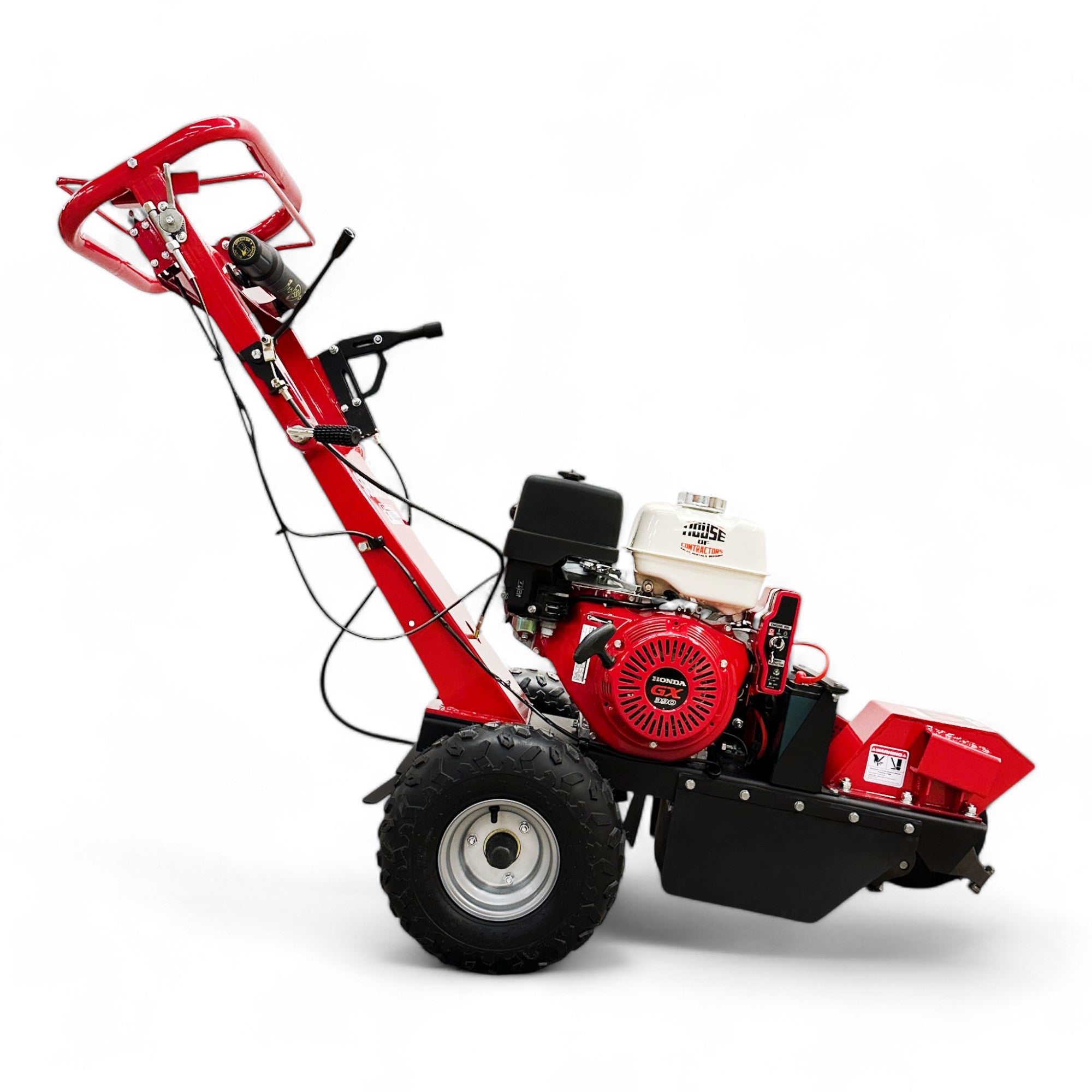 SGR389RTE Swivel Head Towable Stump Grinder Honda 13 HP Electric