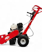 SGR389RTE Swivel Head Towable Stump Grinder Honda 13 HP Electric Start, Grinds 24 Inch Above Ground, Tungsten Carbide Teeth