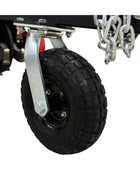 SGR389RTE Swivel Head Towable Stump Grinder Honda 13 HP Electric Start, Grinds 24 Inch Above Ground, Tungsten Carbide Teeth