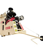 EDCO SS20 Self-Propelled Walk-Behind Concrete Saw | Honda GX630 20.8 HP Gasoline Engine | 20” Blade Capacity | 7.75” Max Cut Depth | Heavy-Duty Steel Blade Guard