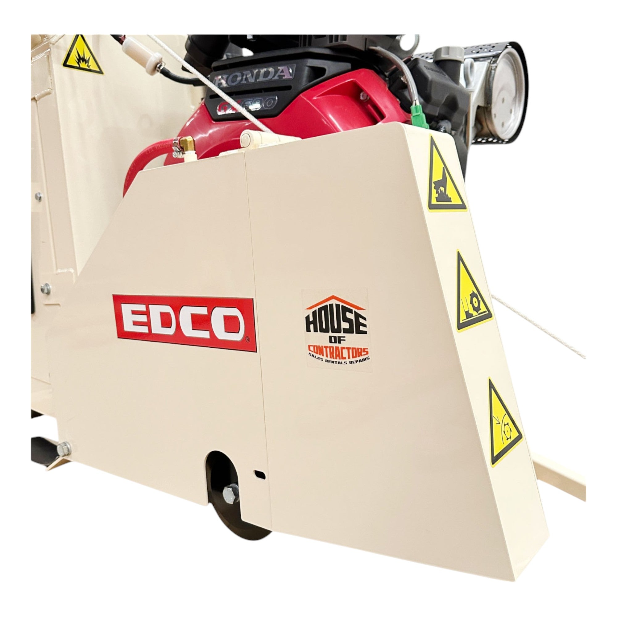 EDCO SS24 Self-Propelled Walk-Behind Concrete Saw | Honda GX690 24