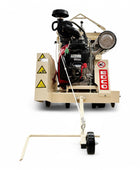 EDCO SS24 Self-Propelled Walk-Behind Concrete Saw | Honda GX690 24 HP Gasoline Engine | 24” Blade Capacity | 9.5” Max Cut Depth | Heavy-Duty Steel Blade Guard