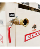 EDCO SS24 Self-Propelled Walk-Behind Concrete Saw | Honda GX690 24 HP Gasoline Engine | 24” Blade Capacity | 9.5” Max Cut Depth | Heavy-Duty Steel Blade Guard