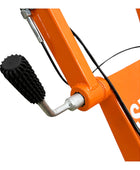 STG13 Bolinero de tocón remolcable - Motor Honda de 13 hp, arranque eléctrico, rectificado de 24 pulgadas sobre el suelo, dientes de carburo de tungsteno