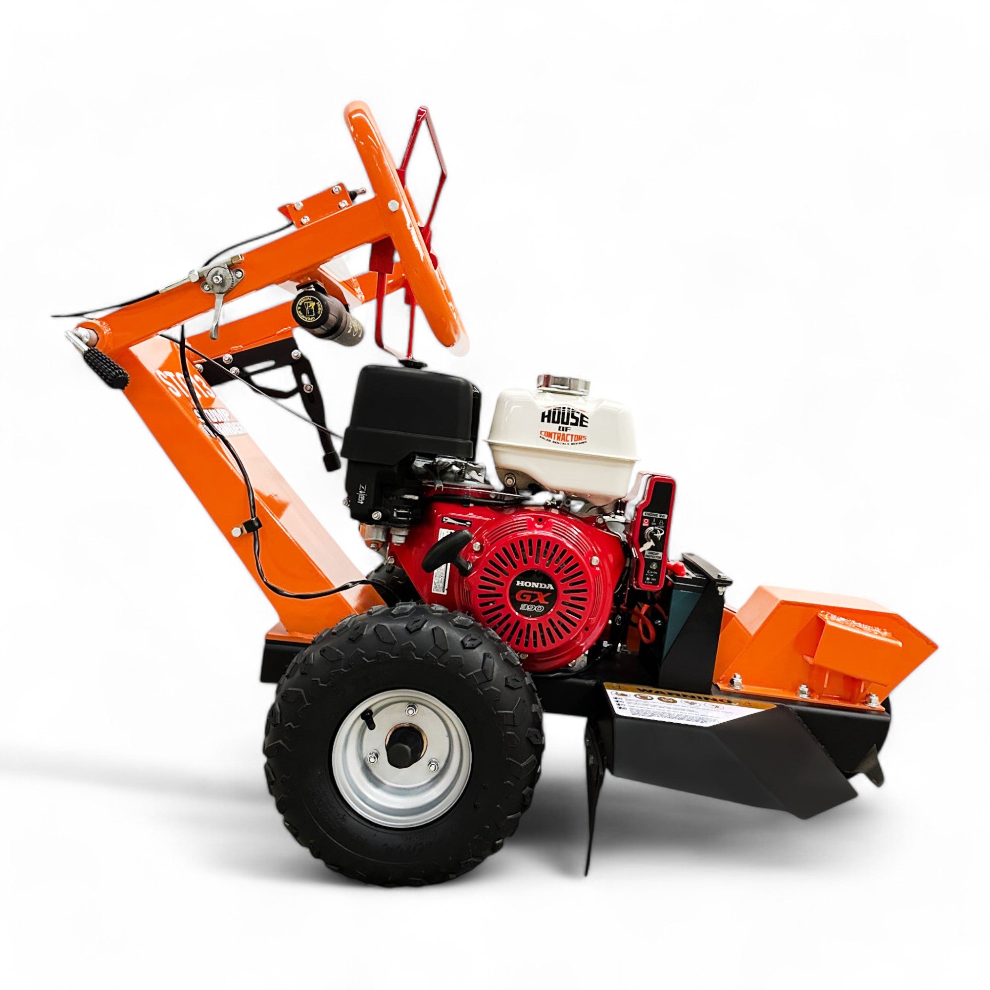 STG13 Towable Stump Grinder - 13 HP Honda Engine, Electric Start