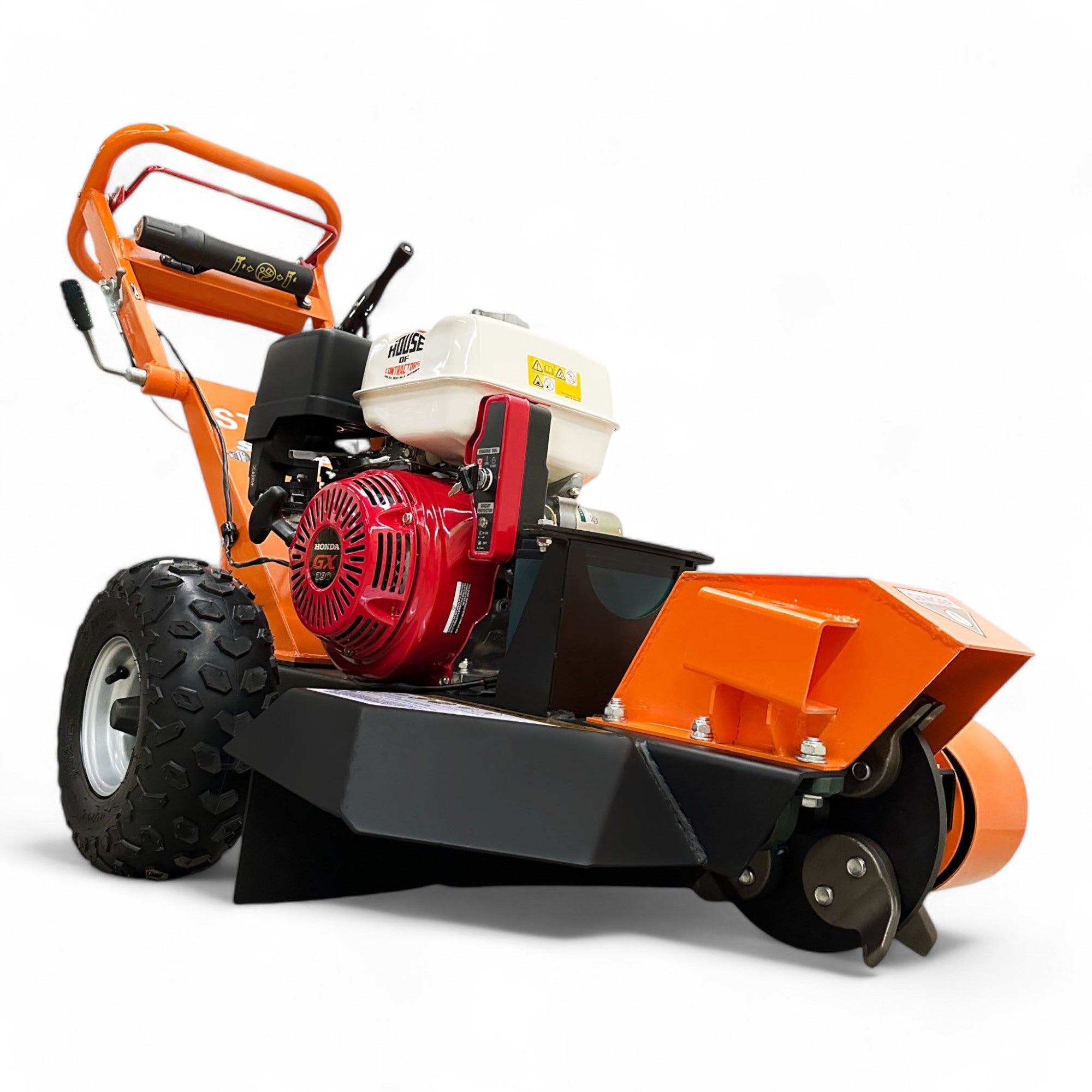 STG13 Towable Stump Grinder - 13 HP Honda Engine, Electric Start