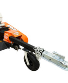 STG13 Bolinero de tocón remolcable - Motor Honda de 13 hp, arranque eléctrico, rectificado de 24 pulgadas sobre el suelo, dientes de carburo de tungsteno