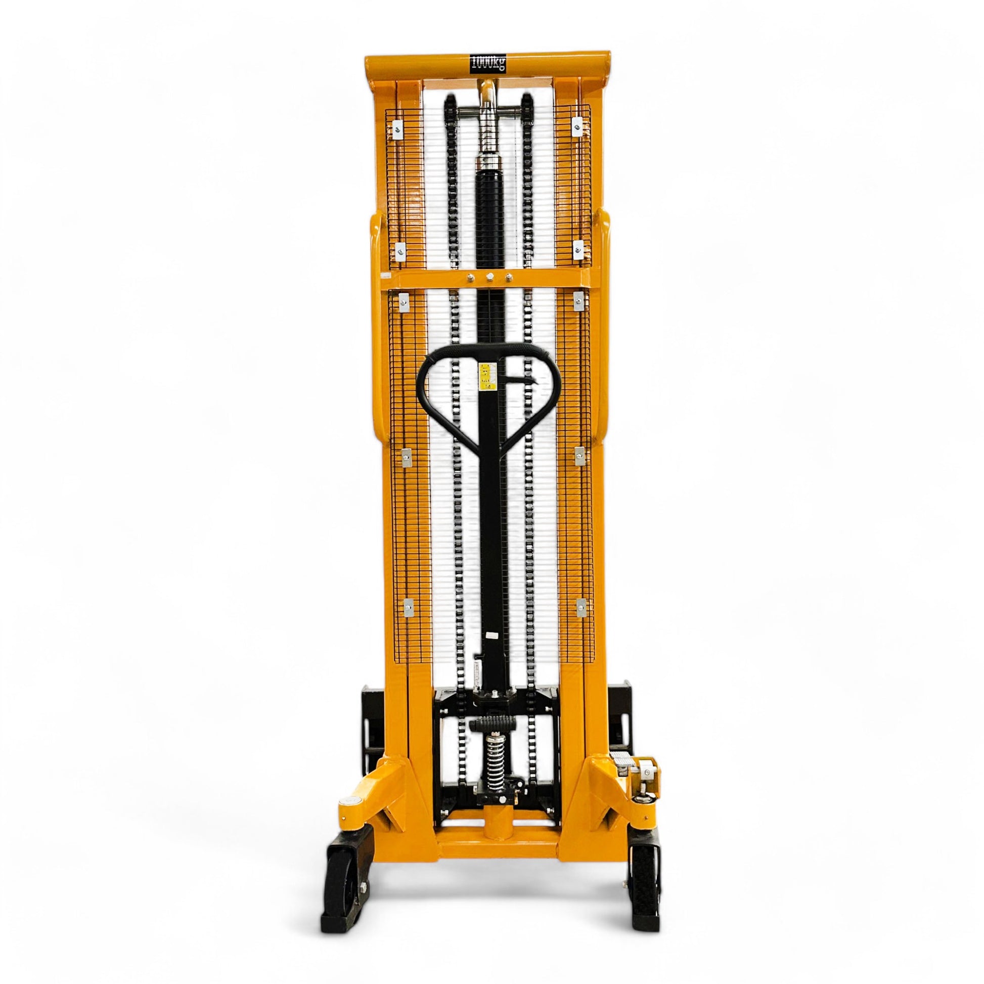 SYC118 - Hydraulic 2-Stage Mast Stacker 1000 kg (2204 lbs) + 118'' Capacity - CSA and UL Certified