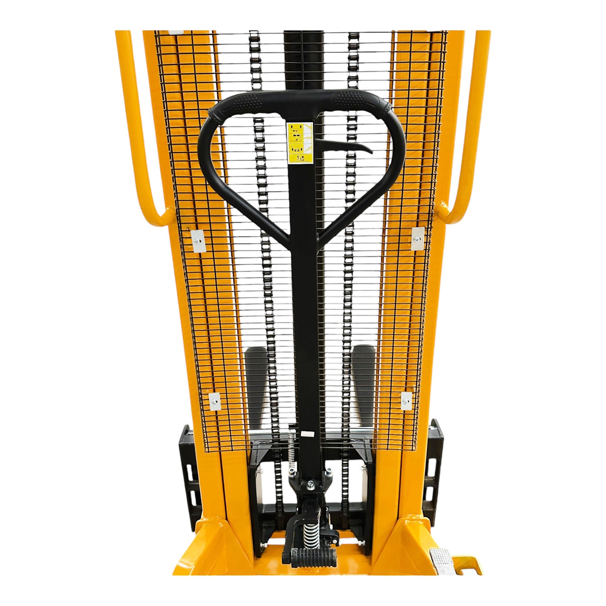 SYC118 - Hydraulic 2-Stage Mast Stacker 1000 kg (2204 lbs) + 118'' Capacity - CSA and UL Certified