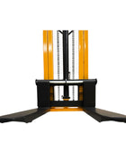 SYC118 - Hydraulic 2-Stage Mast Stacker 1000 kg (2204 lbs) + 118'' Capacity - CSA and UL Certified