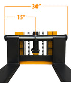 SYC118 - Hydraulic 2-Stage Mast Stacker 1000 kg (2204 lbs) + 118'' Capacity - CSA and UL Certified