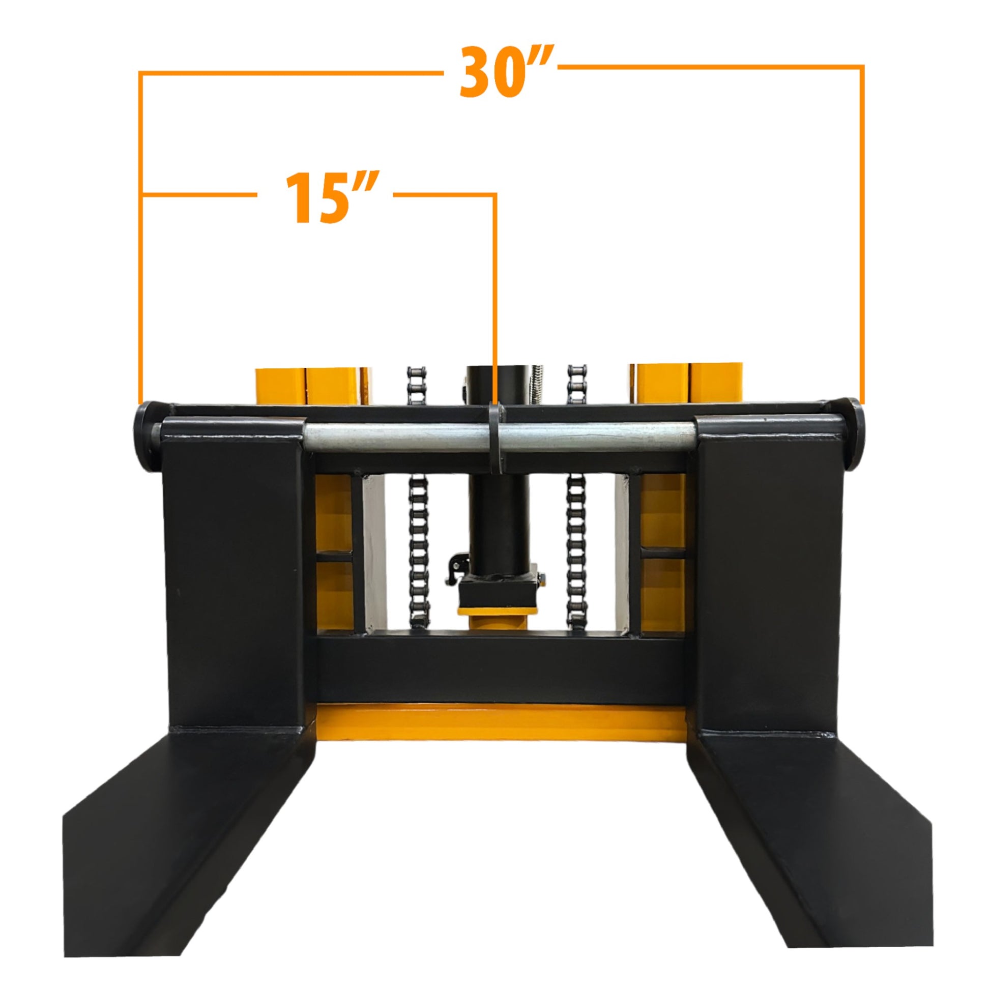 SYC118 - Hydraulic 2-Stage Mast Stacker 1000 kg (2204 lbs) + 118'' Capacity - CSA and UL Certified