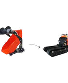 Cormidi CMF1200 - Dumper autochargeur hydrostatique à chenilles en acier ACW, capacité de 1 200 kg (2 646 lb)