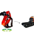 Cormidi CMF1500 - ACWX Steel Hydrostatic Swivel Self Loading Track Dumper 1500kg (3307) Capacity