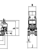 HOCXN800HT Hydrostatic High Tip 13 HP Track Dumper Loader 800 kg (1763.70 lb) Load, 67 Inch Height, 9.18 Cubic Feet