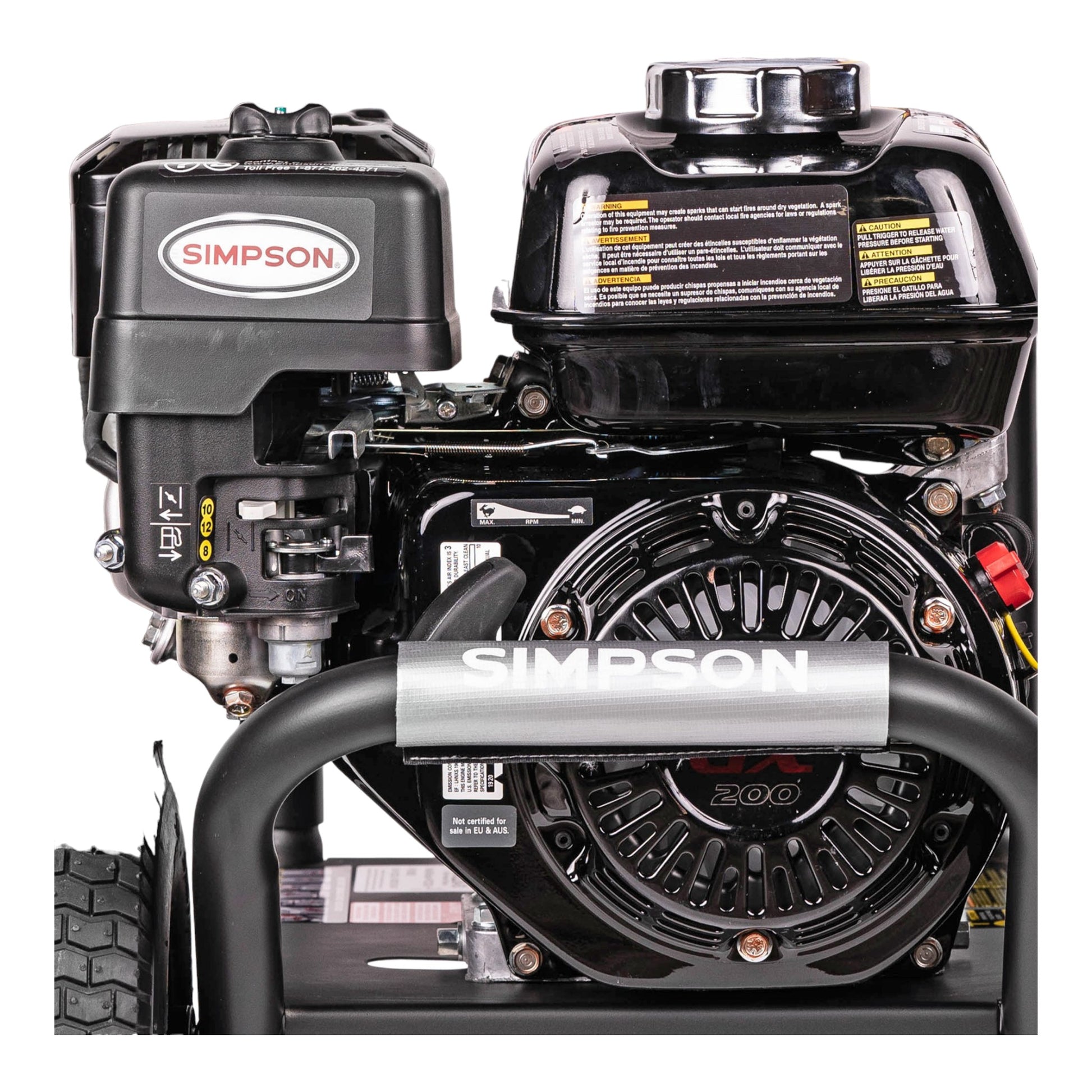 Simpson PS3228-S Honda GX200 PowerShot 3300 PSI @ 2.5 GPM Pressure Washer