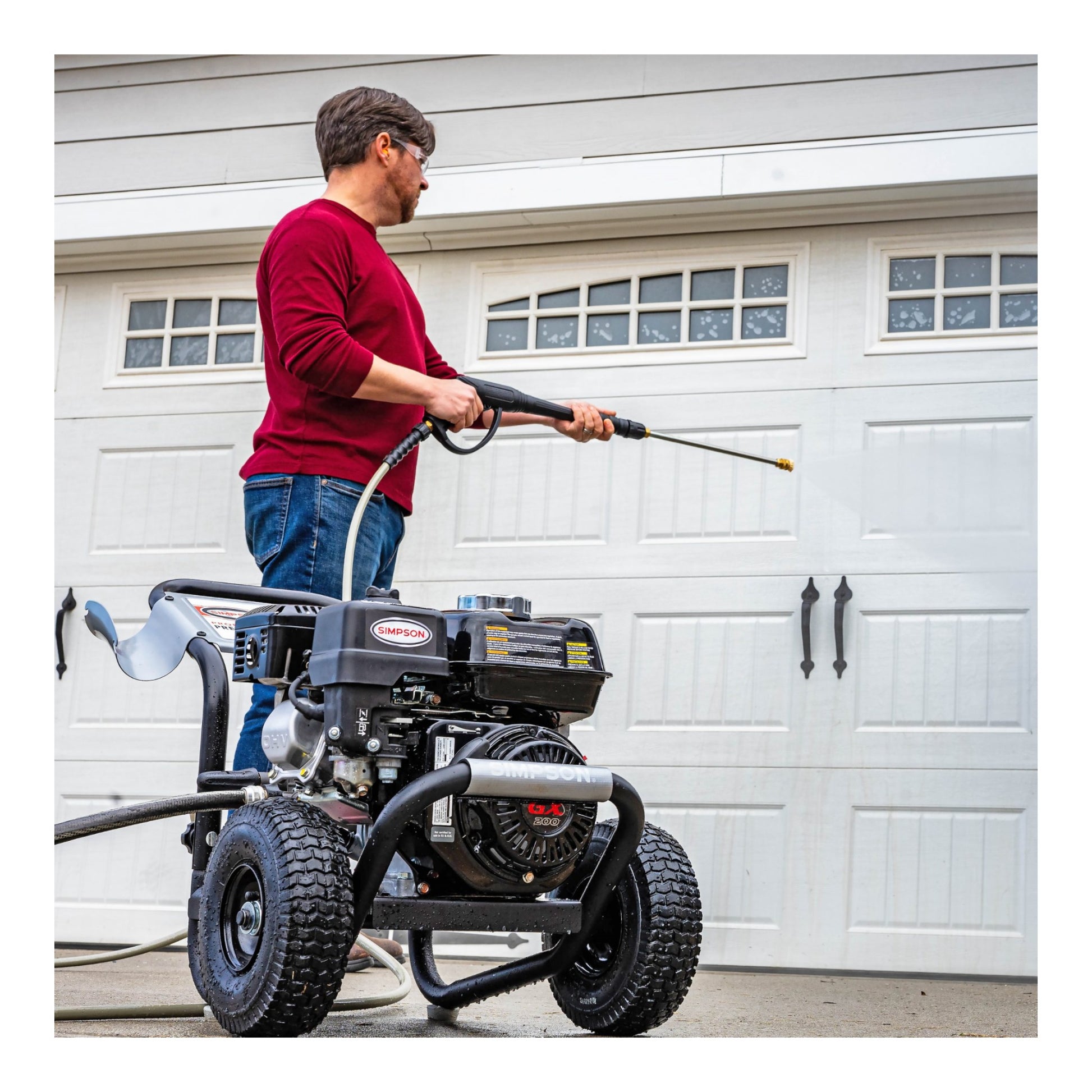 Simpson PS3228-S Honda GX200 PowerShot 3300 PSI @ 2.5 GPM Pressure Washer