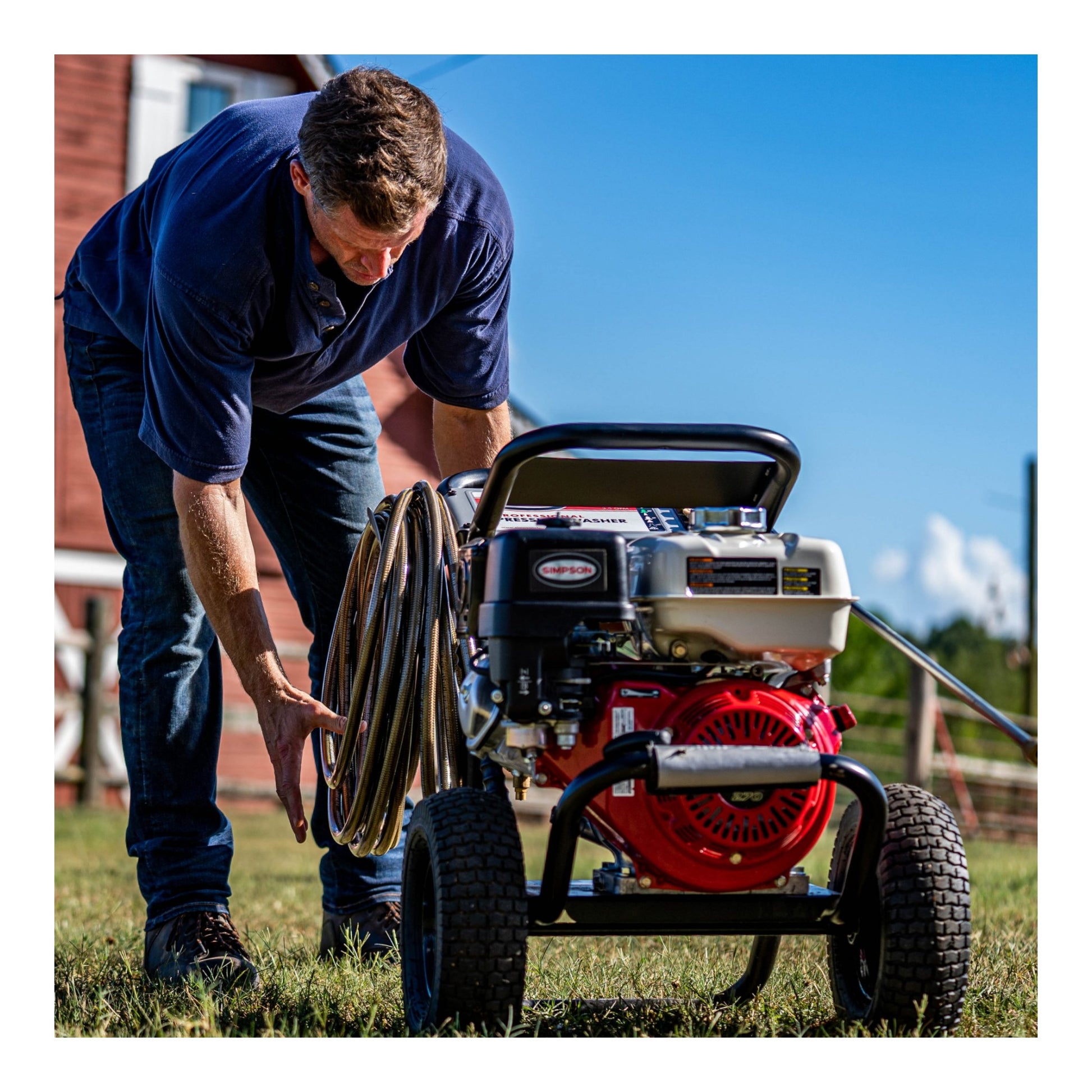 Simpson PS60869 Honda GX270 PowerShot 4000 PSI @ 3.5 GPM Pressure Washer