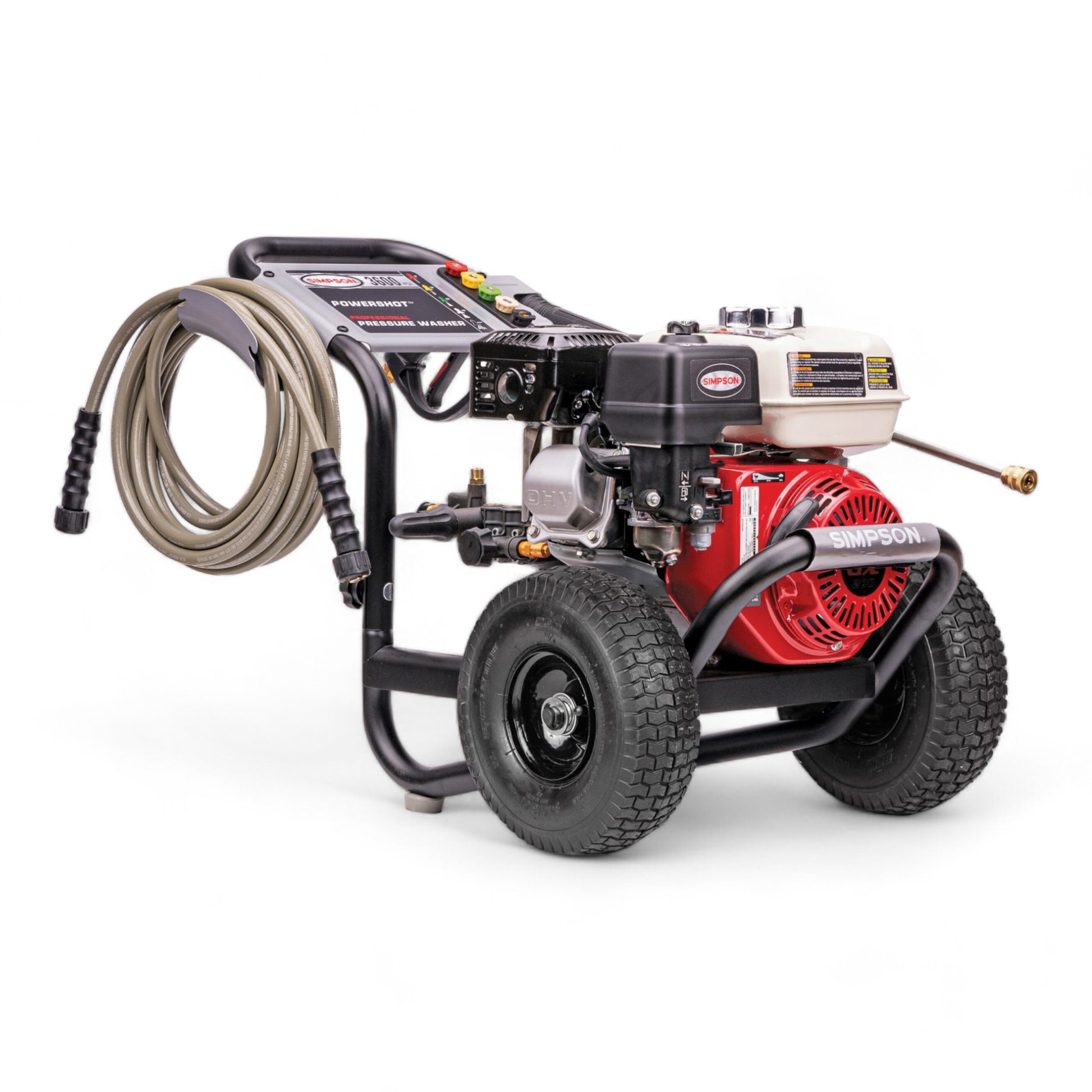 Simpson PS60995 Honda GX200 PowerShot 3600 PSI @ 2.5 GPM Pressure Washer