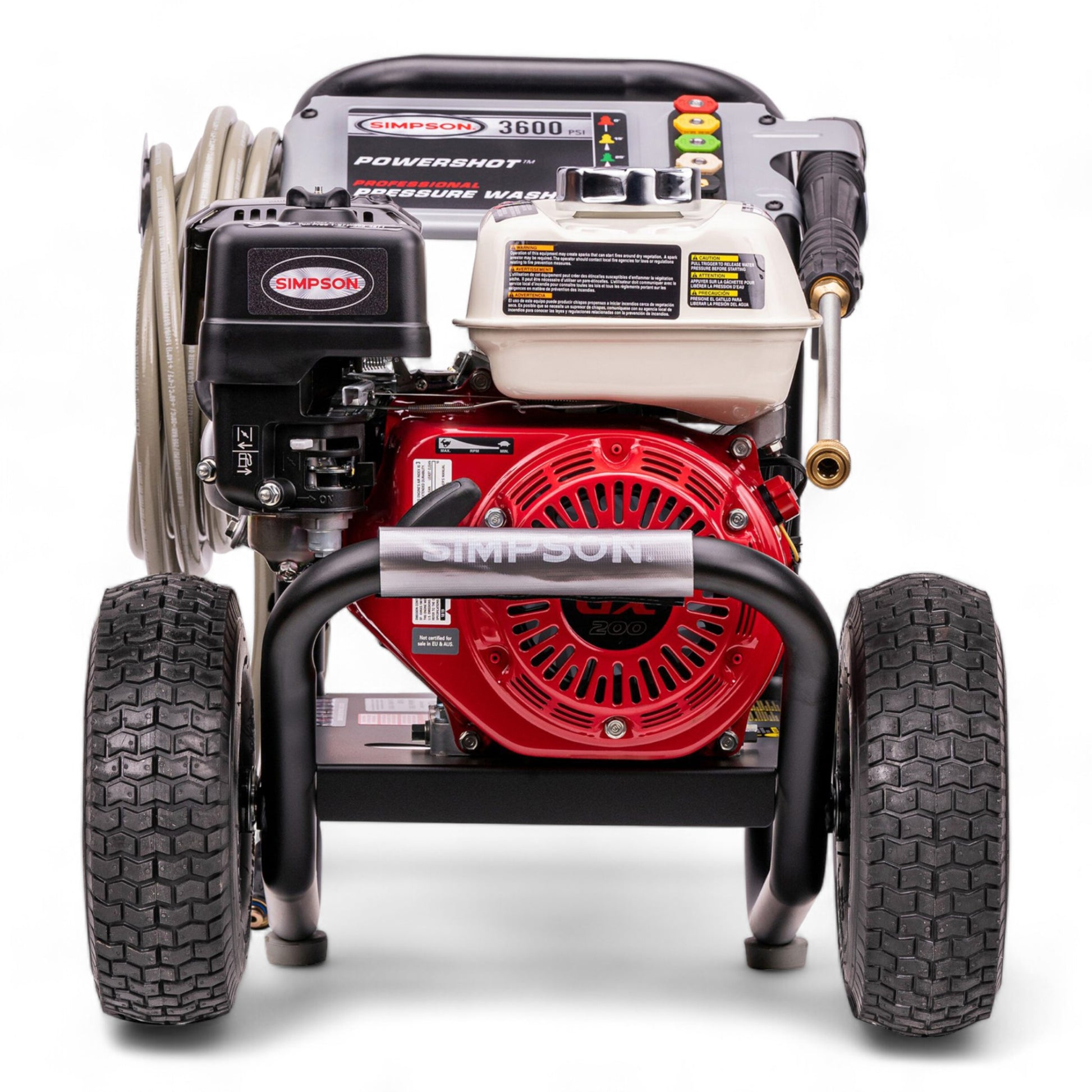 Simpson PS60995 Honda GX200 PowerShot 3600 PSI @ 2.5 GPM Pressure Washer