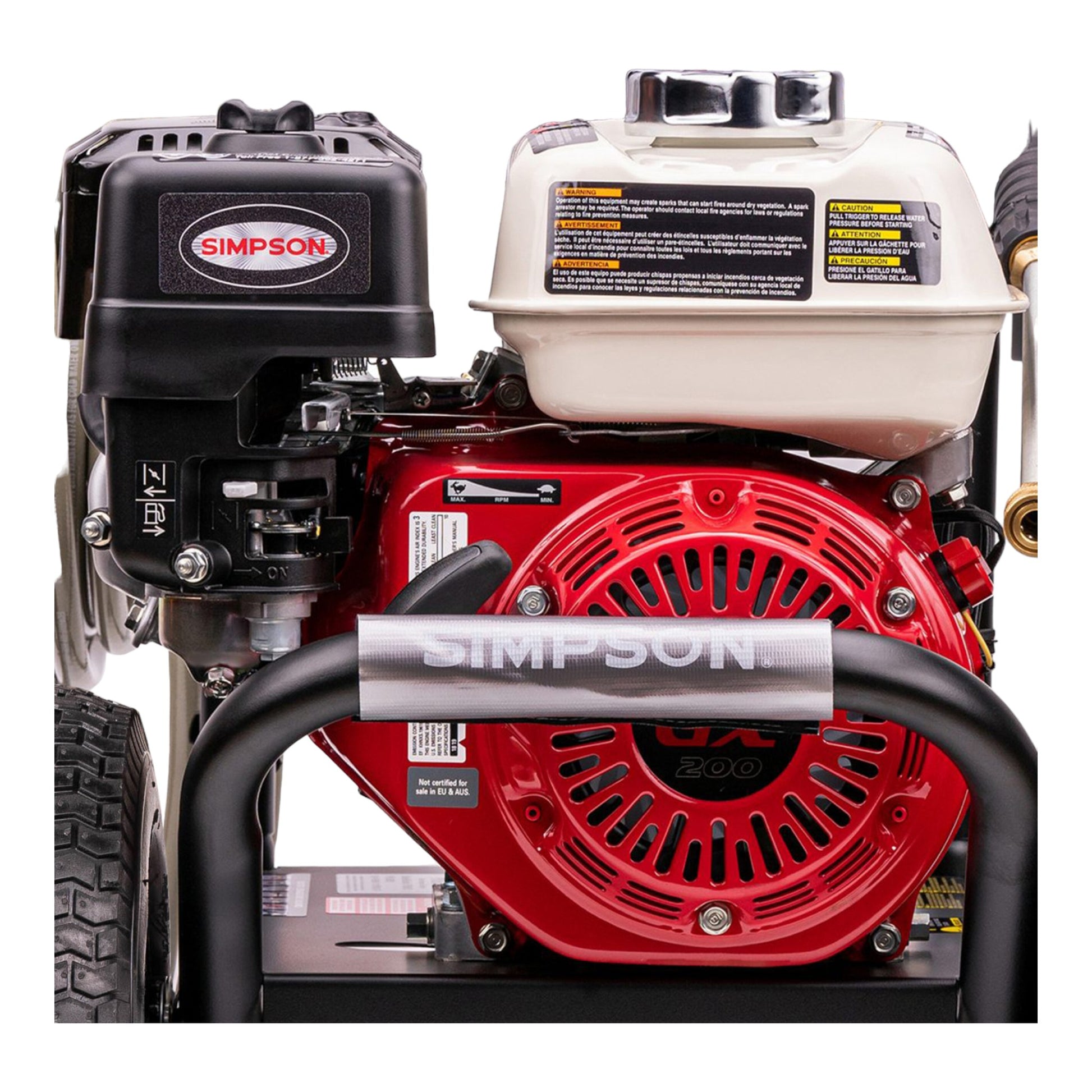 Simpson PS60995 Honda GX200 PowerShot 3600 PSI @ 2.5 GPM Pressure Washer