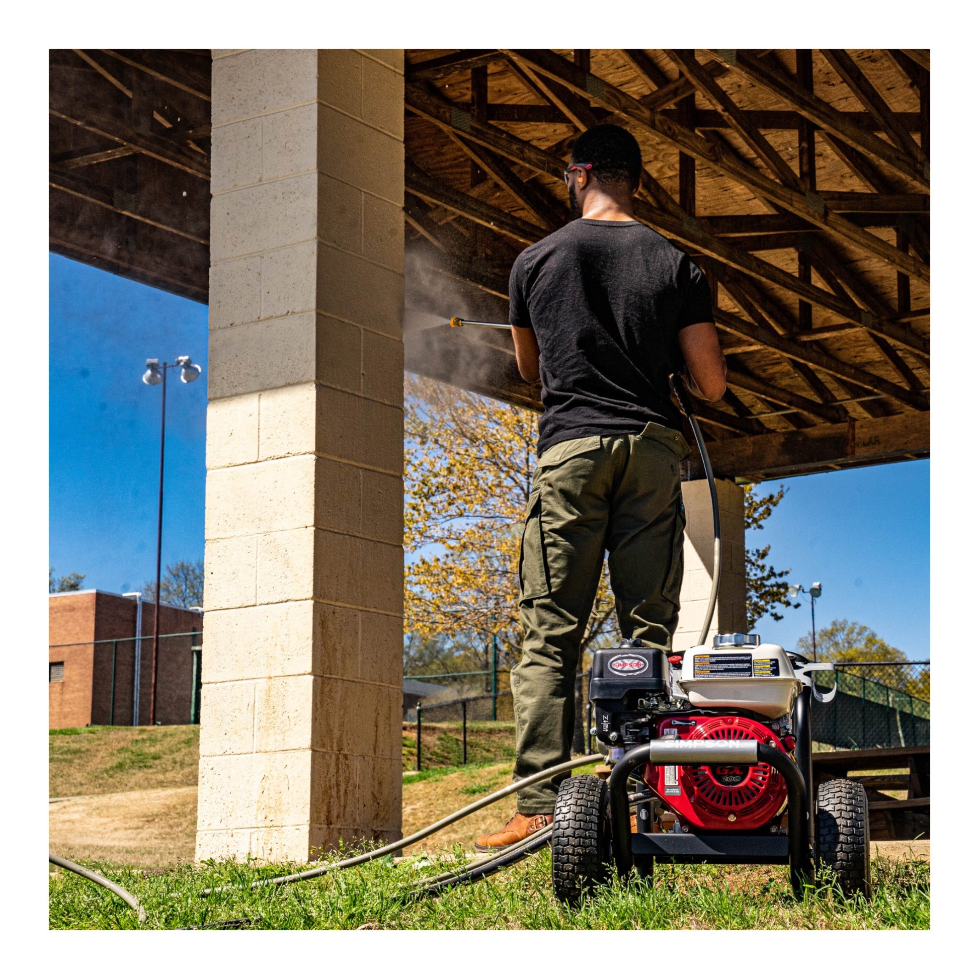 Simpson PS61002-S Honda GX200 PowerShot 3500 PSI @ 2.5 GPM Pressure Washer