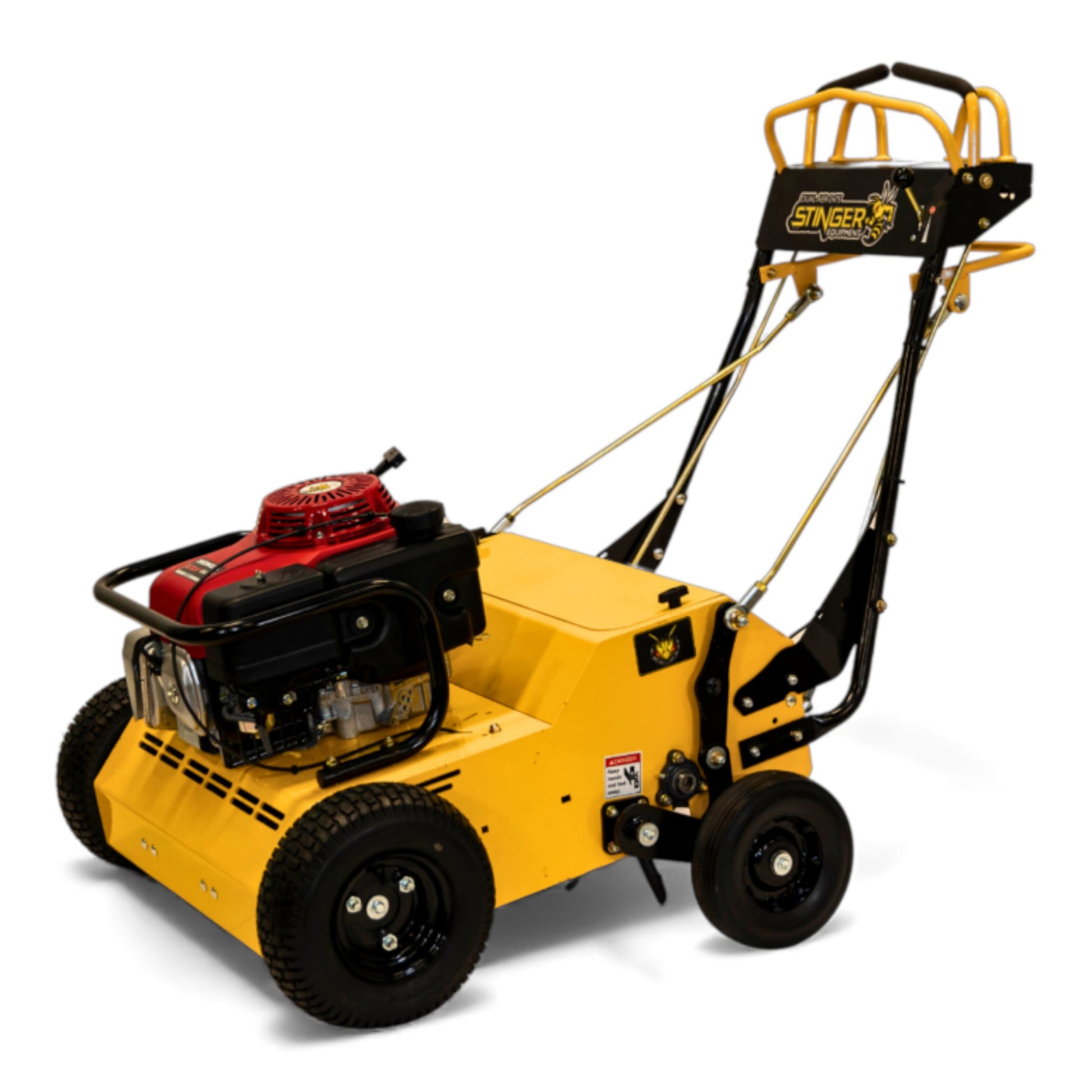 Stinger Dual-Aer 2475 Honda GXV390 24-inch dual hydrostatic walk-behind aerator with commercial tine system