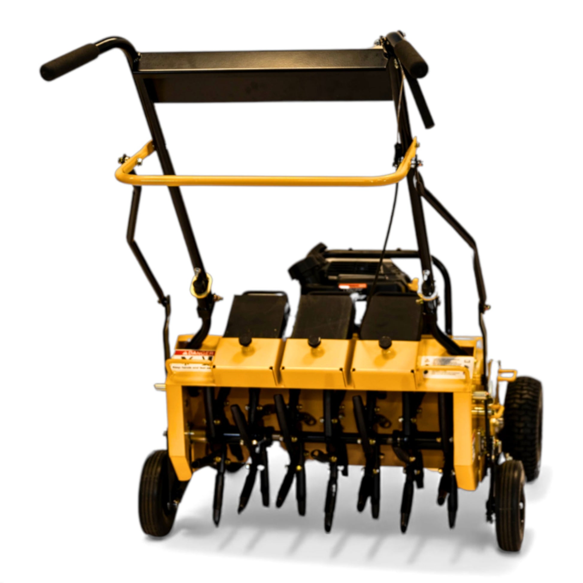 Stinger Equipment EZ-AER Kohler CV224 single hydrostatic walk-behind aerator with compact coring system