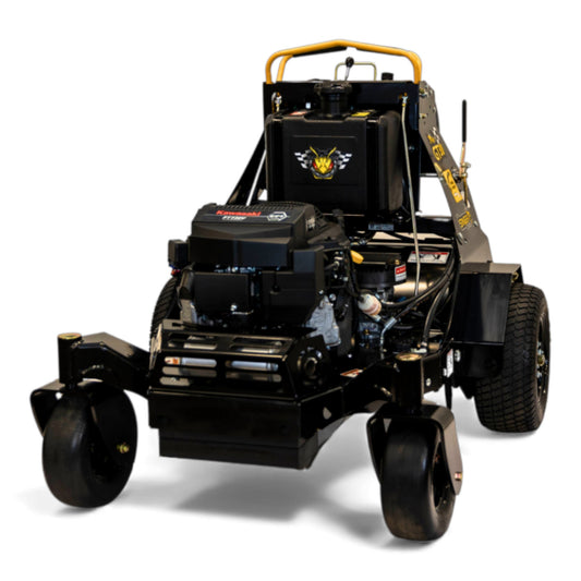 Stinger GT30 30-inch hydrostatic riding aerator with Kawasaki FT730 EFI engine