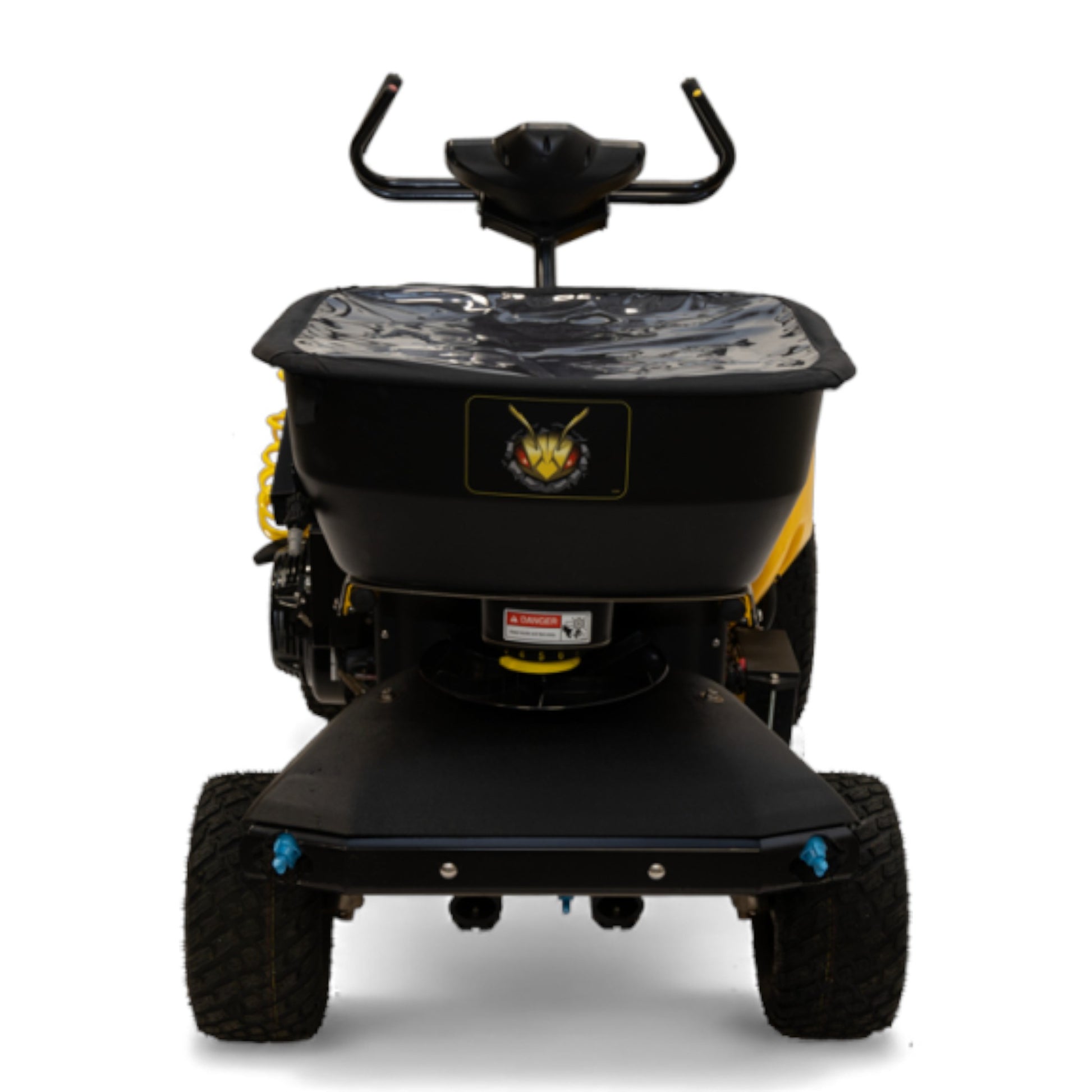 Stinger Equipment Gateway Applicator with digital controls, ground-metered spreading and spraying, and stainless steel frame