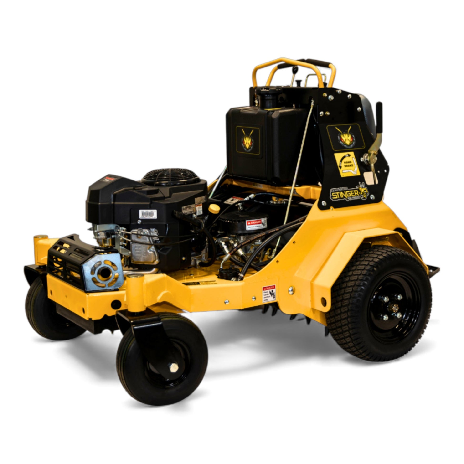 Stinger QA3000 30-inch hydrostatic riding aerator with Kawasaki FS651 engine