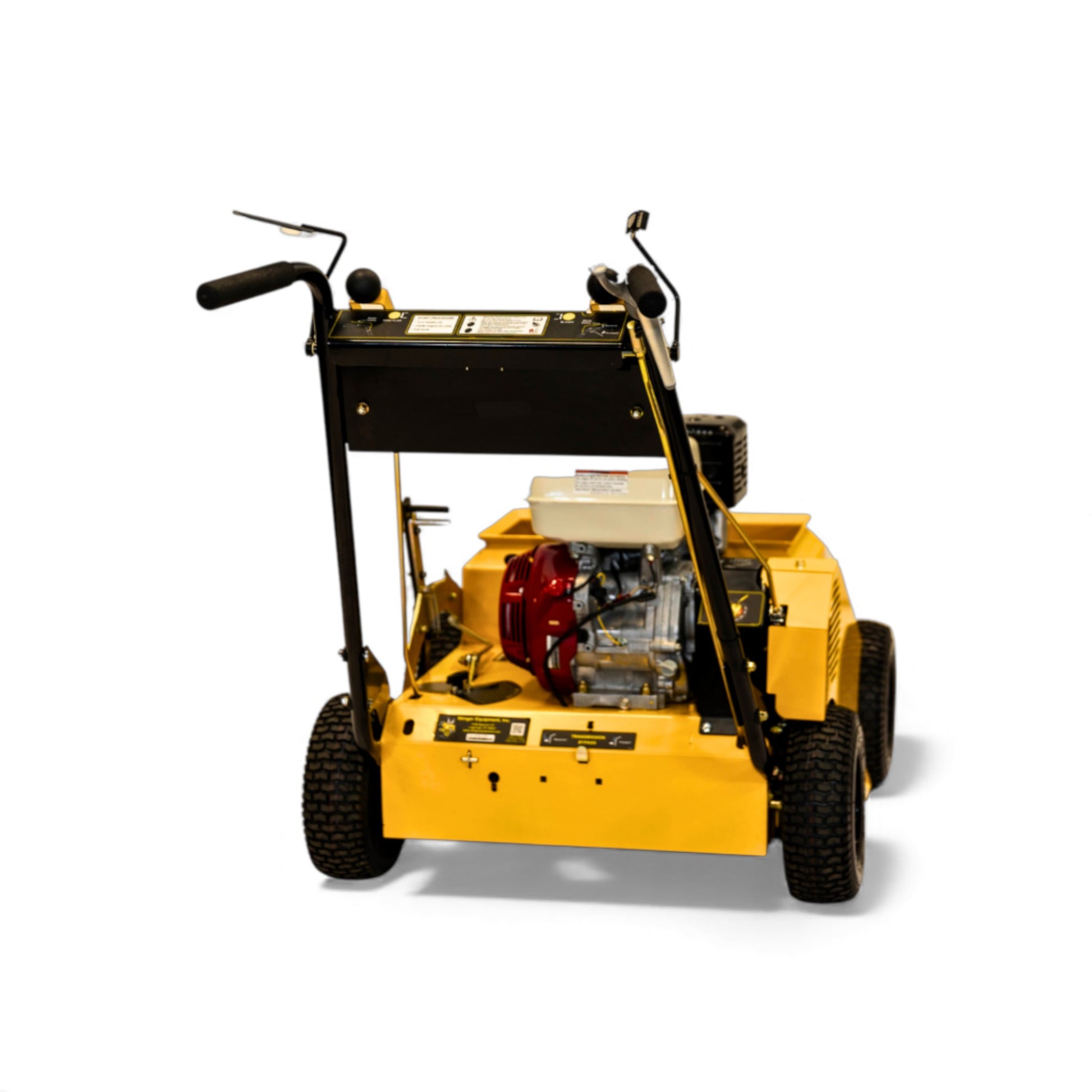 Stinger SUPERSEEDER 2400 24-inch hydrostatic walk-behind powerseeder with Honda GX390 engine