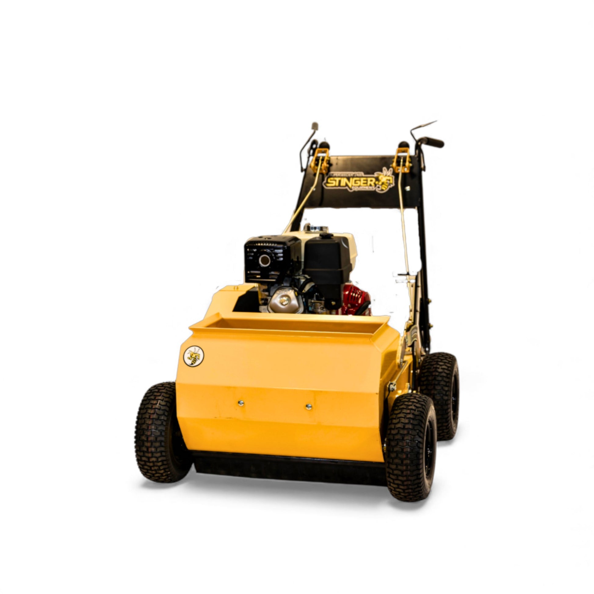 Stinger SUPERSEEDER 2400 24-inch hydrostatic walk-behind powerseeder with Honda GX390 engine