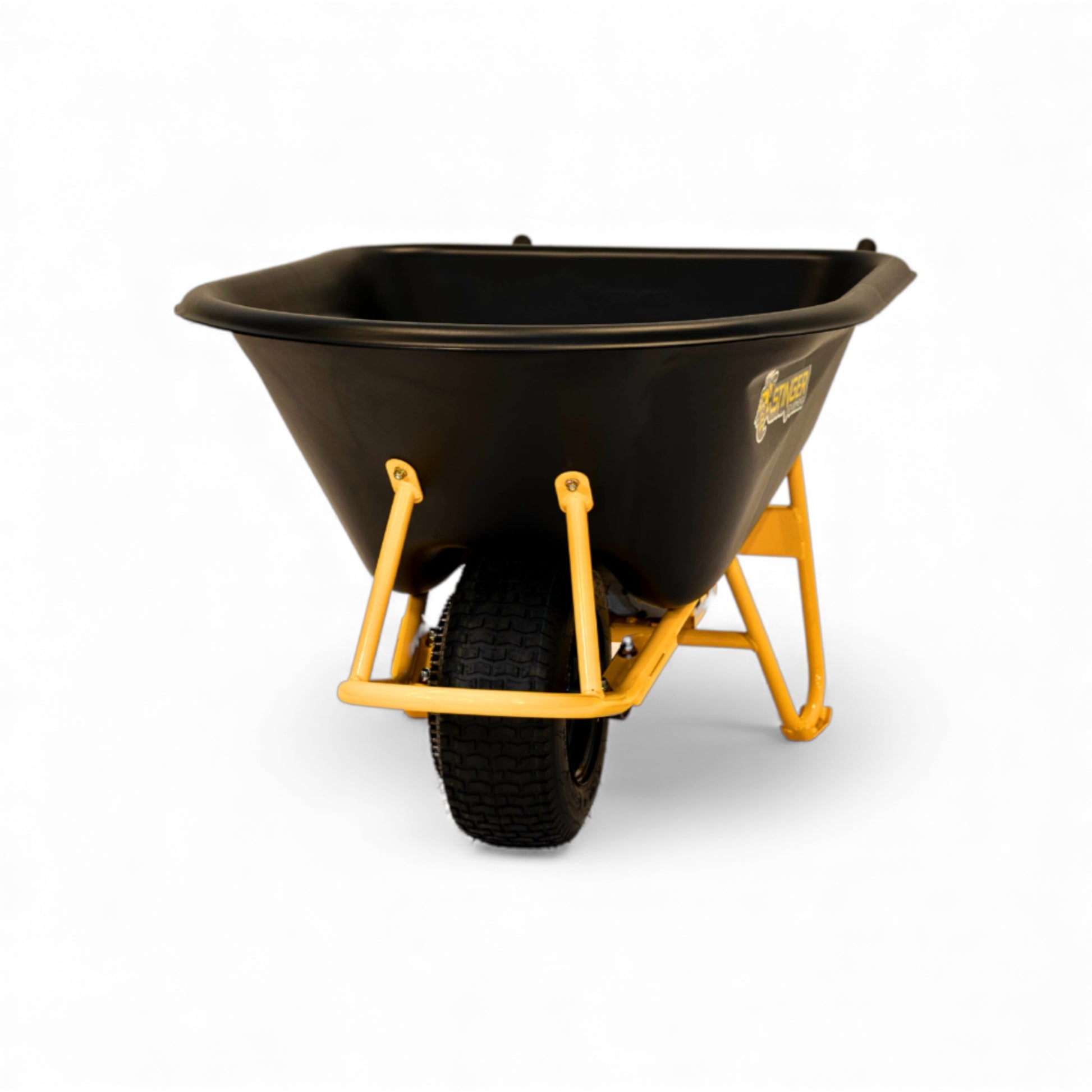 Stinger GOBARROW 9200 Honda GX50 self-propelled hydrostatic wheelbarrow with heavy-duty hauling capacity