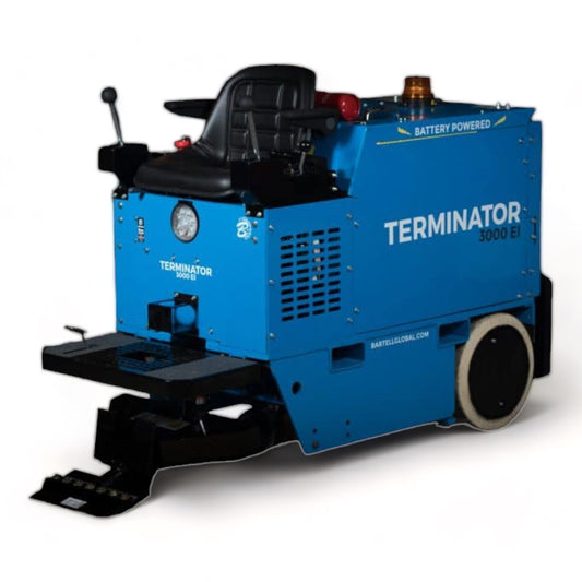 T3000EI Bartell Battery Powered Ride On Floor Scraper