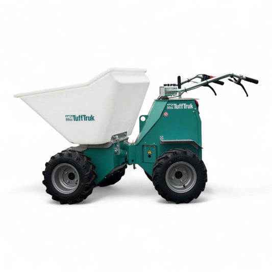 Whiteman TB12 TuffTruk Electric Dumper Buggy 499 Kg (1100 Lb) Load Capacity, 120V
