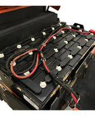 Toyota 7FBEU15 3 Wheel Electric Forklift, 3000 lb (1360 kg) Capacity, Fork Positioner, Charger Included