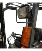 Toyota 7FBEU15 3 Wheel Electric Forklift, 3000 lb (1360 kg) Capacity, Fork Positioner, Charger Included