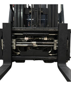 Toyota 7FBEU15 3 Wheel Electric Forklift, 3000 lb (1360 kg) Capacity, Fork Positioner, Charger Included