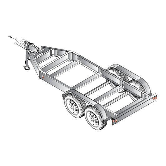 MQ Power TRLR125US Tandem Axle Trailer