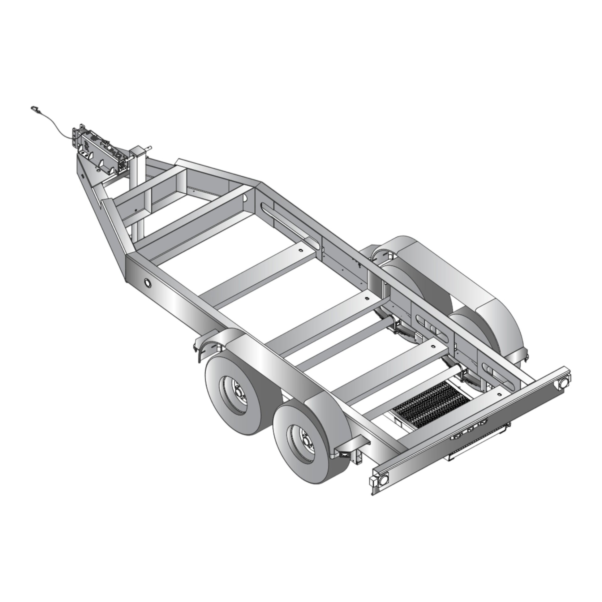 MQ Power TRLR180EV Tandem Axle Trailer