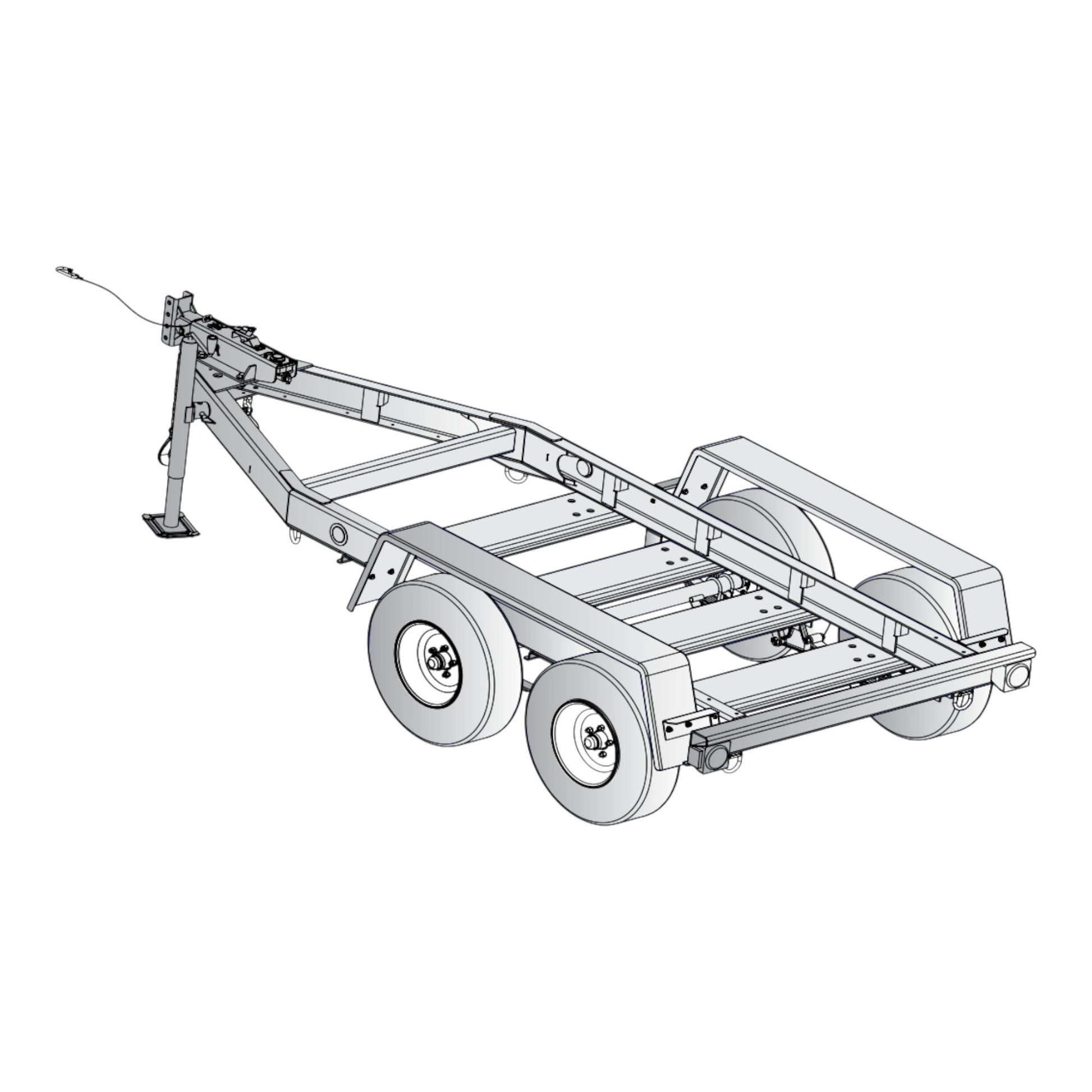 MQ Power TRLR45 Tandem Axle Trailer