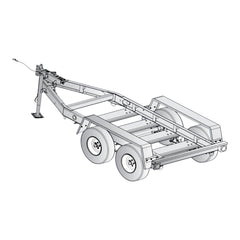MQ Power TRLR45 Tandem Axle Trailer
