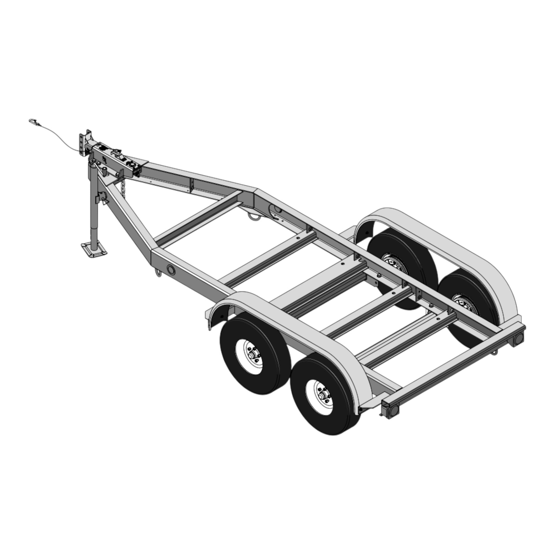 MQ Power TRLR70US Tandem Axle Trailer