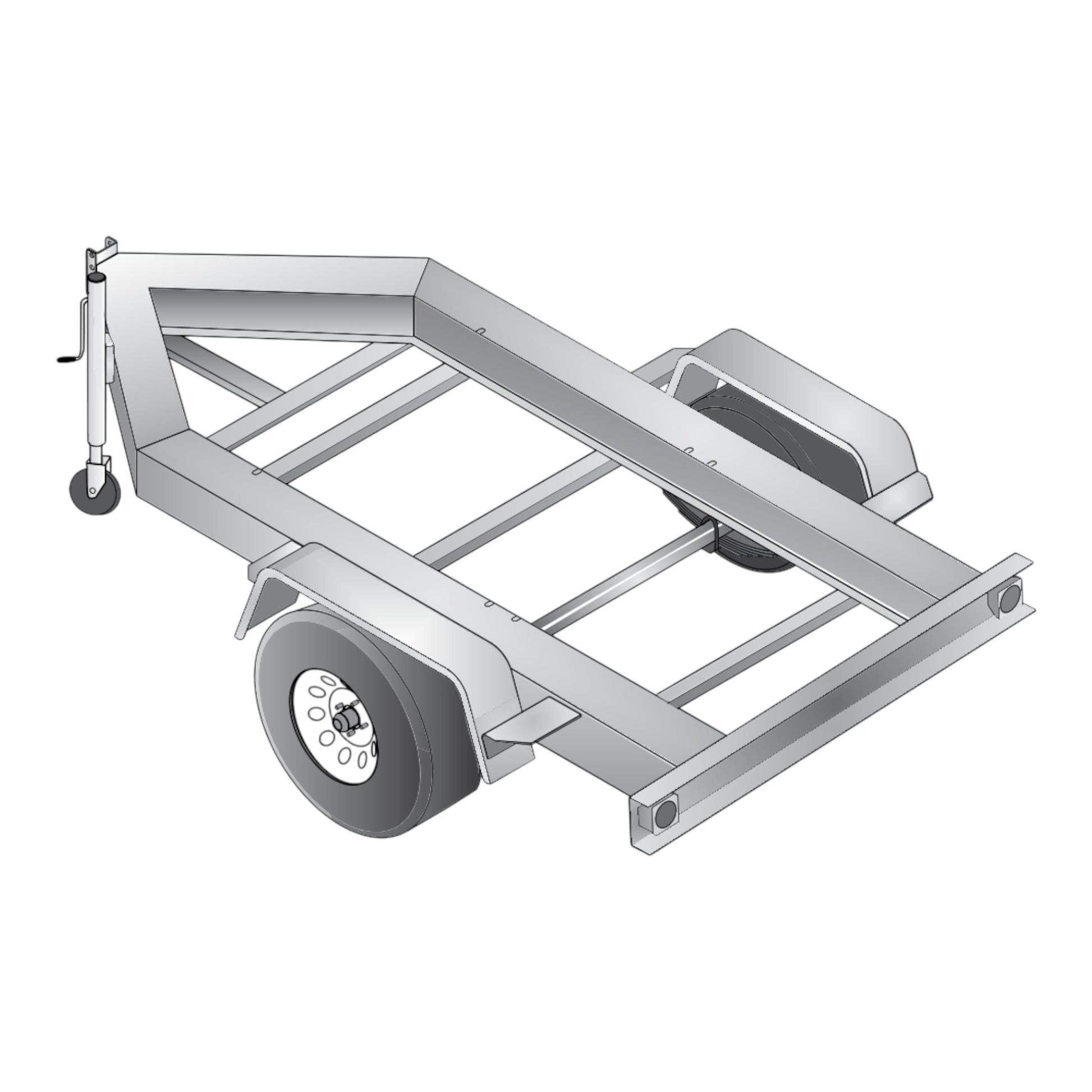 MQ Power TRLRMP Single Axle Trailer