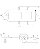 MQ Power TRLRMP Single Axle Trailer