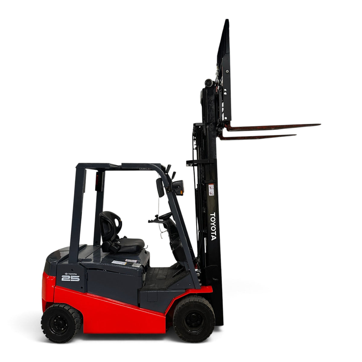 Toyota 8FBN25 4 Wheel Electric Forklift, 5500 lb (2494.74 kg), 185" Capacity B