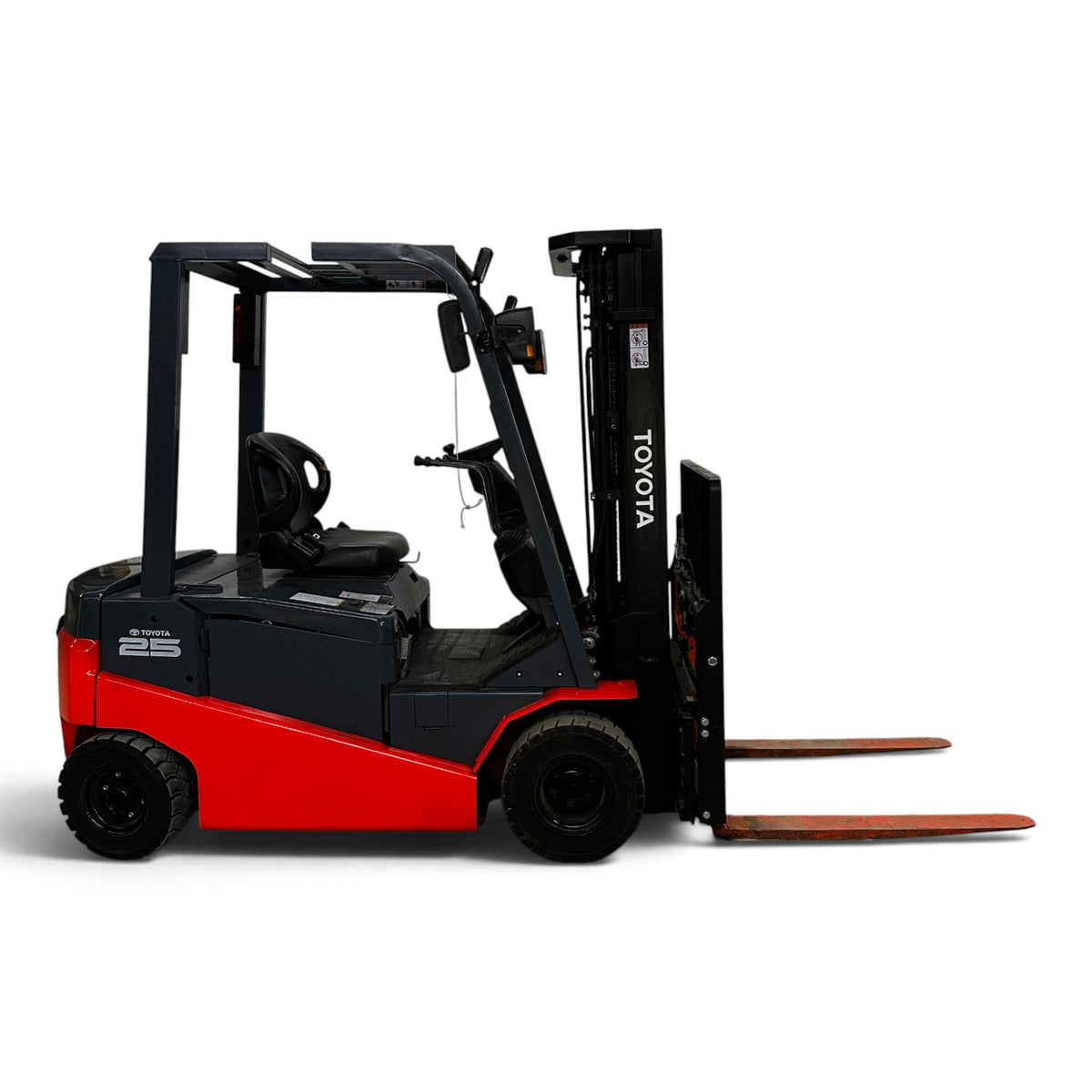 Toyota 8FBN25 4 Wheel Electric Forklift, 5500 lb (2494.74 kg), 185" Capacity C